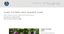 Desktop Screenshot of campvictorylakenec.com